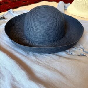 Vintage Laura Ashley Paper Fiber Sun Hat